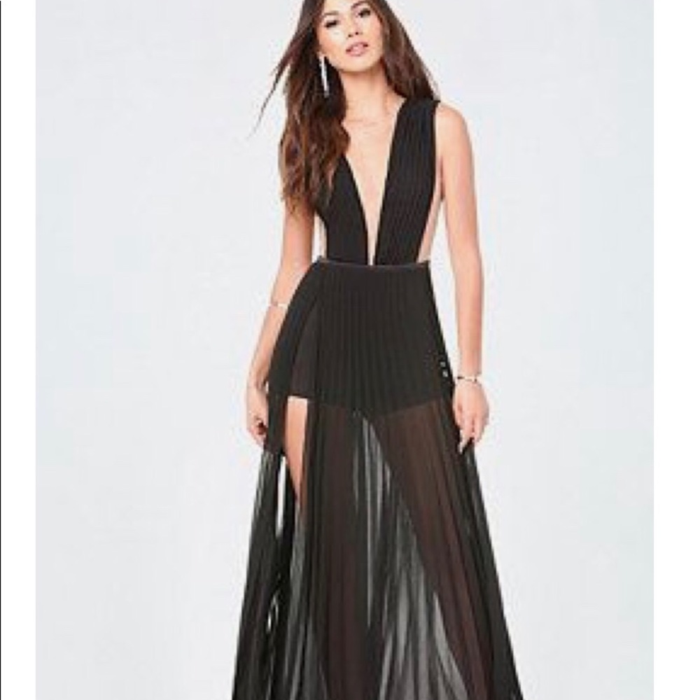 BEBÉ black dress
